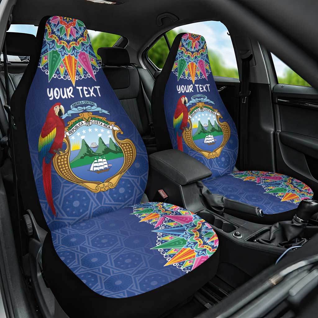 Pura Vida Costa Rica Personalized Car Seat Cover Oxcart Ornate Inspired - Wonder Print Shop