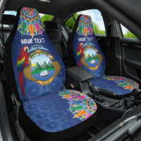 Pura Vida Costa Rica Personalized Car Seat Cover Oxcart Ornate Inspired - Wonder Print Shop