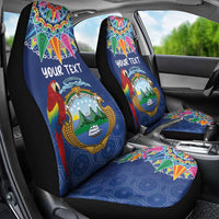 Pura Vida Costa Rica Personalized Car Seat Cover Oxcart Ornate Inspired - Wonder Print Shop