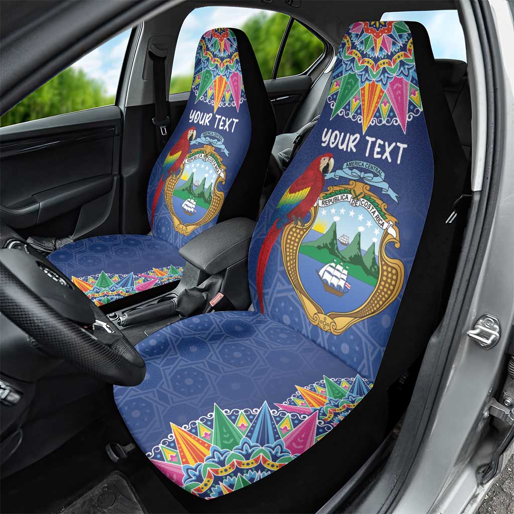 Pura Vida Costa Rica Personalized Car Seat Cover Oxcart Ornate Inspired - Wonder Print Shop