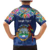 Pura Vida Costa Rica Personalized Family Matching Mermaid Dress and Hawaiian Shirt Oxcart Ornate Inspired - Wonder Print Shop