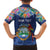 Pura Vida Costa Rica Personalized Family Matching Off Shoulder Short Dress and Hawaiian Shirt Oxcart Ornate Inspired - Wonder Print Shop