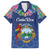 Pura Vida Costa Rica Personalized Family Matching Off Shoulder Short Dress and Hawaiian Shirt Oxcart Ornate Inspired - Wonder Print Shop