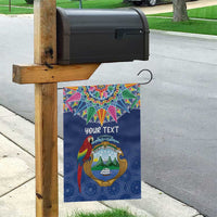 Pura Vida Costa Rica Personalized Garden Flag Oxcart Ornate Inspired - Wonder Print Shop