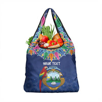 Pura Vida Costa Rica Personalized Grocery Bag Oxcart Ornate Inspired - Wonder Print Shop