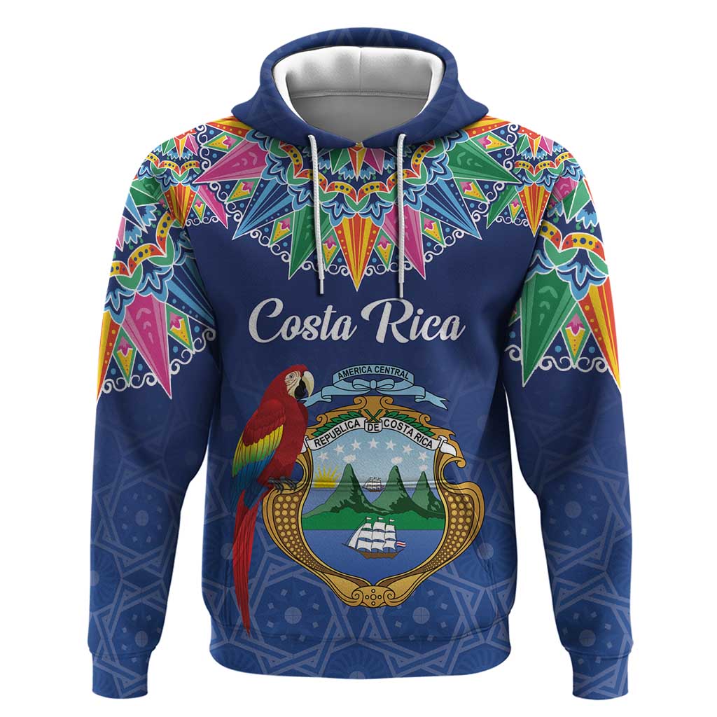 Pura Vida Costa Rica Personalized Hoodie Oxcart Ornate Inspired - Wonder Print Shop
