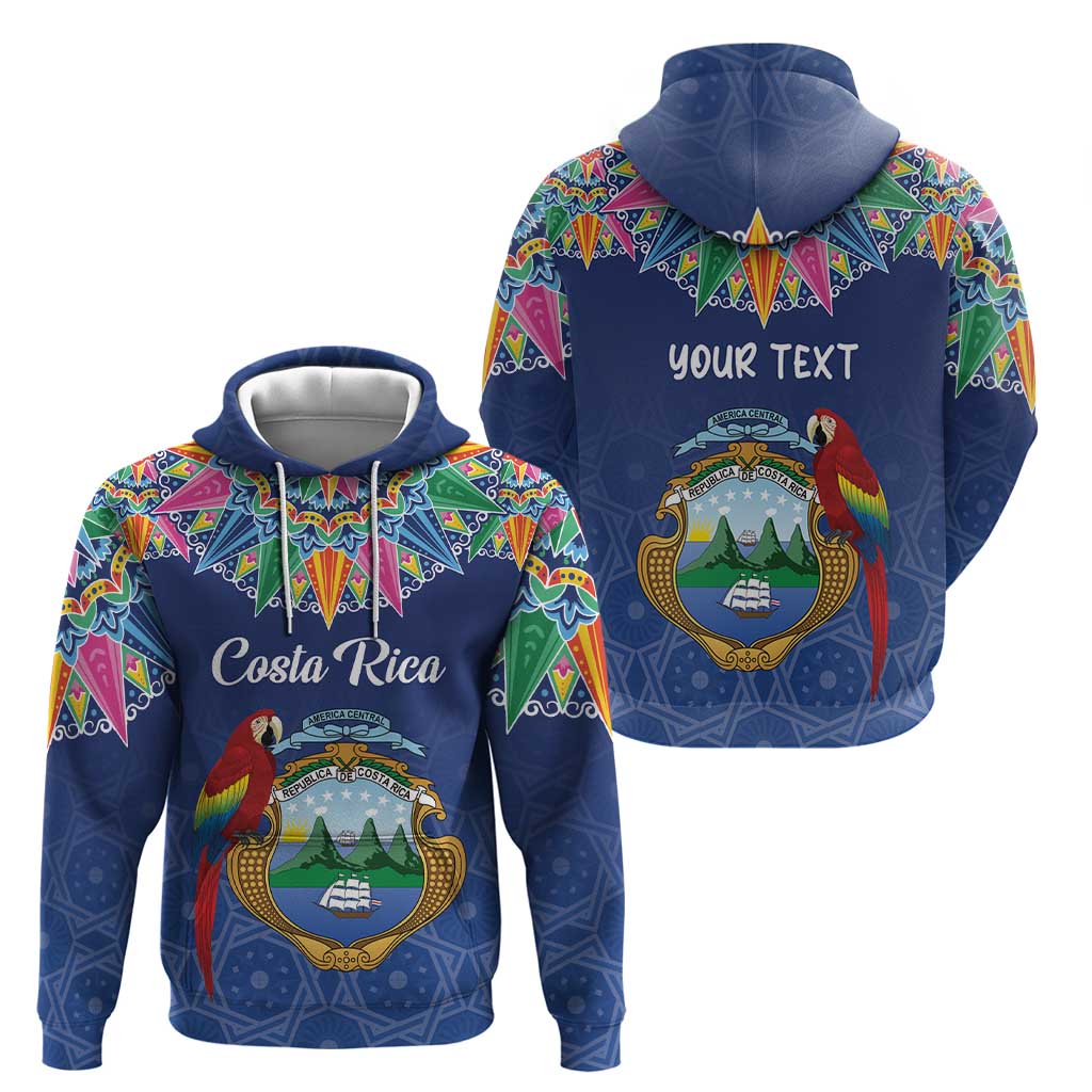 Pura Vida Costa Rica Personalized Hoodie Oxcart Ornate Inspired - Wonder Print Shop
