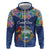 Pura Vida Costa Rica Personalized Hoodie Oxcart Ornate Inspired - Wonder Print Shop