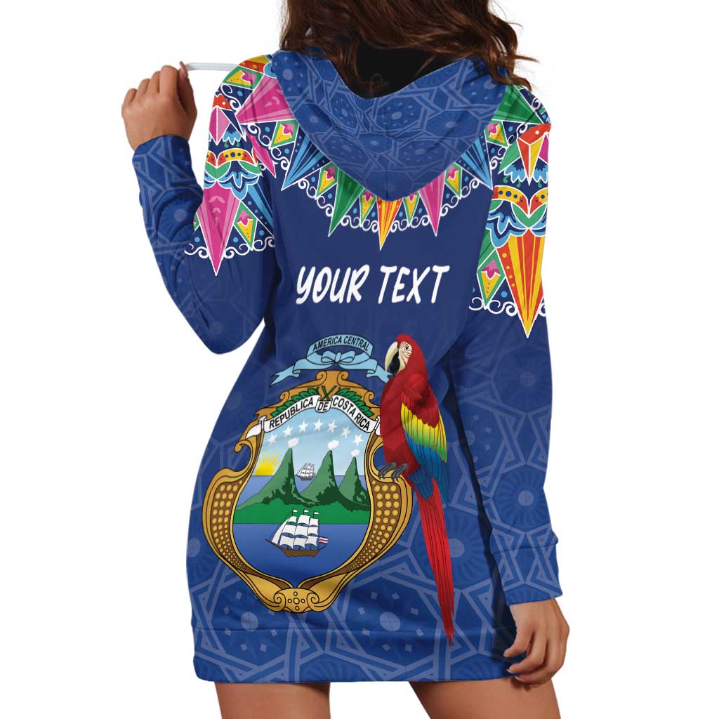 Pura Vida Costa Rica Personalized Hoodie Dress Oxcart Ornate Inspired - Wonder Print Shop