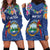 Pura Vida Costa Rica Personalized Hoodie Dress Oxcart Ornate Inspired - Wonder Print Shop