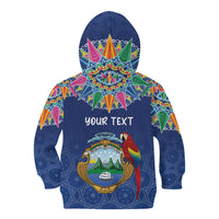 Pura Vida Costa Rica Personalized Kid Hoodie Oxcart Ornate Inspired - Wonder Print Shop