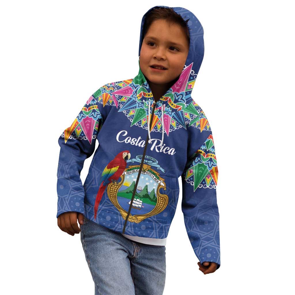 Pura Vida Costa Rica Personalized Kid Hoodie Oxcart Ornate Inspired - Wonder Print Shop