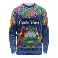 Pura Vida Costa Rica Personalized Long Sleeve Shirt Oxcart Ornate Inspired - Wonder Print Shop