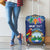 Pura Vida Costa Rica Personalized Luggage Cover Oxcart Ornate Inspired - Wonder Print Shop