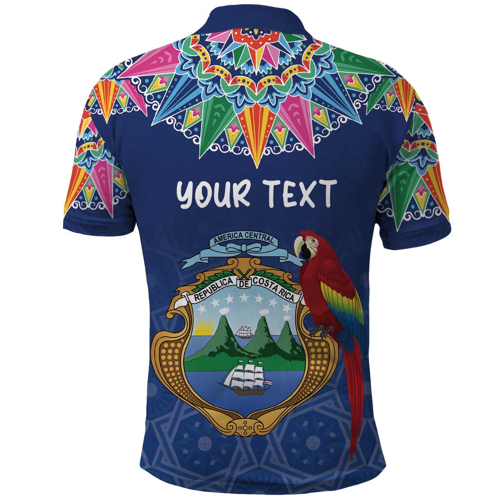 Pura Vida Costa Rica Personalized Polo Shirt Oxcart Ornate Inspired - Wonder Print Shop