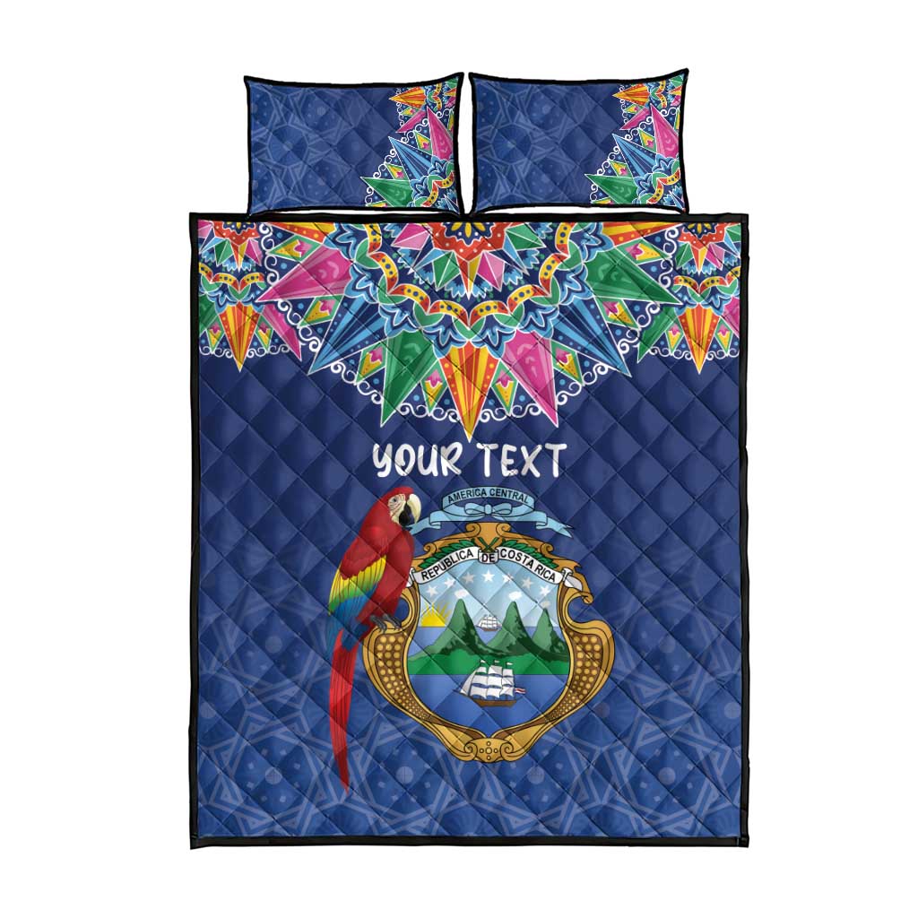 Pura Vida Costa Rica Personalized Quilt Bed Set Oxcart Ornate Inspired - Wonder Print Shop