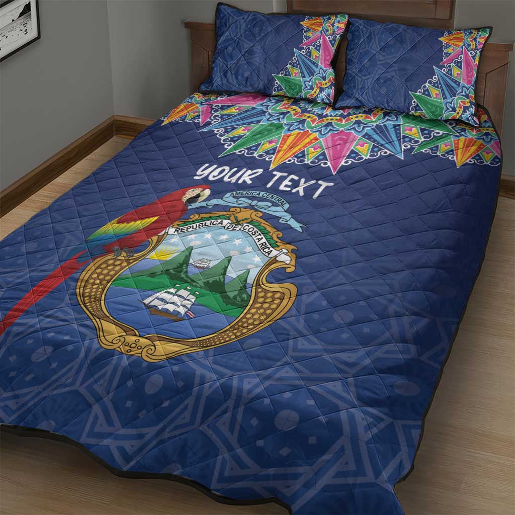 Pura Vida Costa Rica Personalized Quilt Bed Set Oxcart Ornate Inspired - Wonder Print Shop