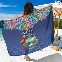 Pura Vida Costa Rica Personalized Sarong Oxcart Ornate Inspired - Wonder Print Shop
