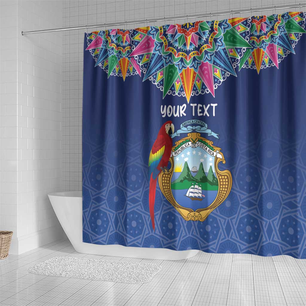 Pura Vida Costa Rica Personalized Shower Curtain Oxcart Ornate Inspired - Wonder Print Shop