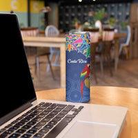 Pura Vida Costa Rica Personalized Skinny Tumbler Oxcart Ornate Inspired - Wonder Print Shop