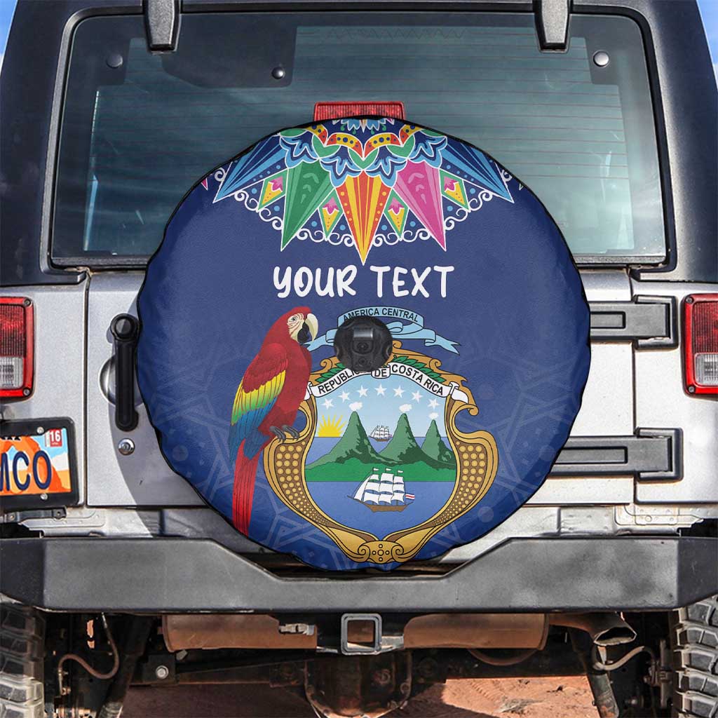 Pura Vida Costa Rica Personalized Spare Tire Cover Oxcart Ornate Inspired - Wonder Print Shop