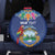 Pura Vida Costa Rica Personalized Spare Tire Cover Oxcart Ornate Inspired - Wonder Print Shop