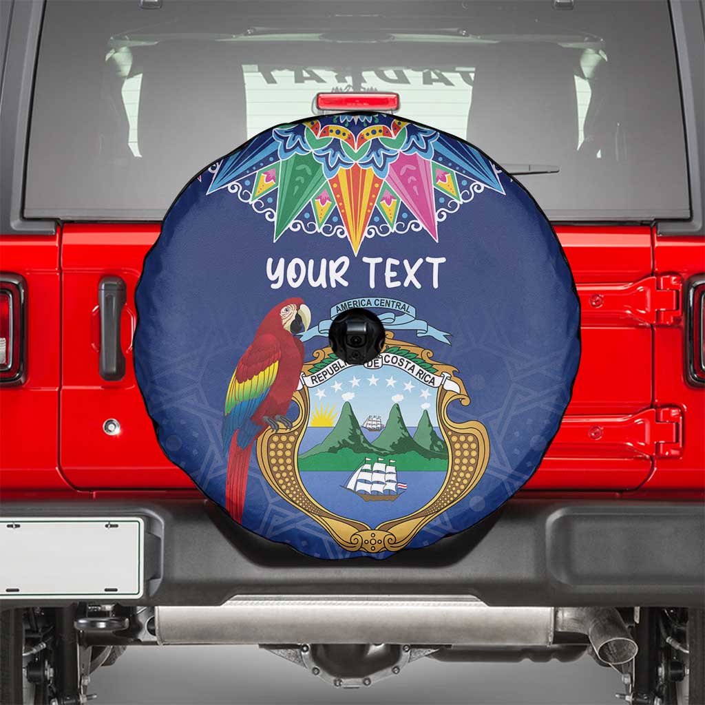 Pura Vida Costa Rica Personalized Spare Tire Cover Oxcart Ornate Inspired - Wonder Print Shop
