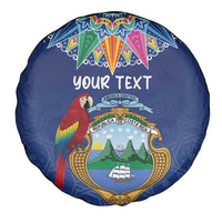 Pura Vida Costa Rica Personalized Spare Tire Cover Oxcart Ornate Inspired - Wonder Print Shop