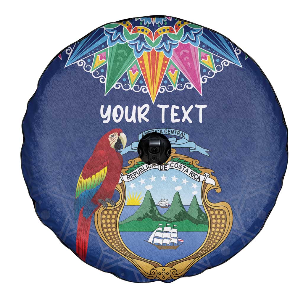 Pura Vida Costa Rica Personalized Spare Tire Cover Oxcart Ornate Inspired - Wonder Print Shop