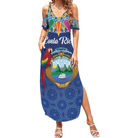 Pura Vida Costa Rica Personalized Summer Maxi Dress Oxcart Ornate Inspired - Wonder Print Shop