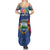Pura Vida Costa Rica Personalized Summer Maxi Dress Oxcart Ornate Inspired - Wonder Print Shop