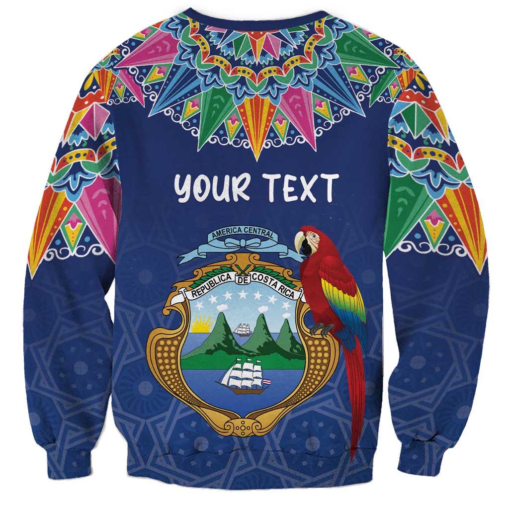 Pura Vida Costa Rica Personalized Sweatshirt Oxcart Ornate Inspired - Wonder Print Shop