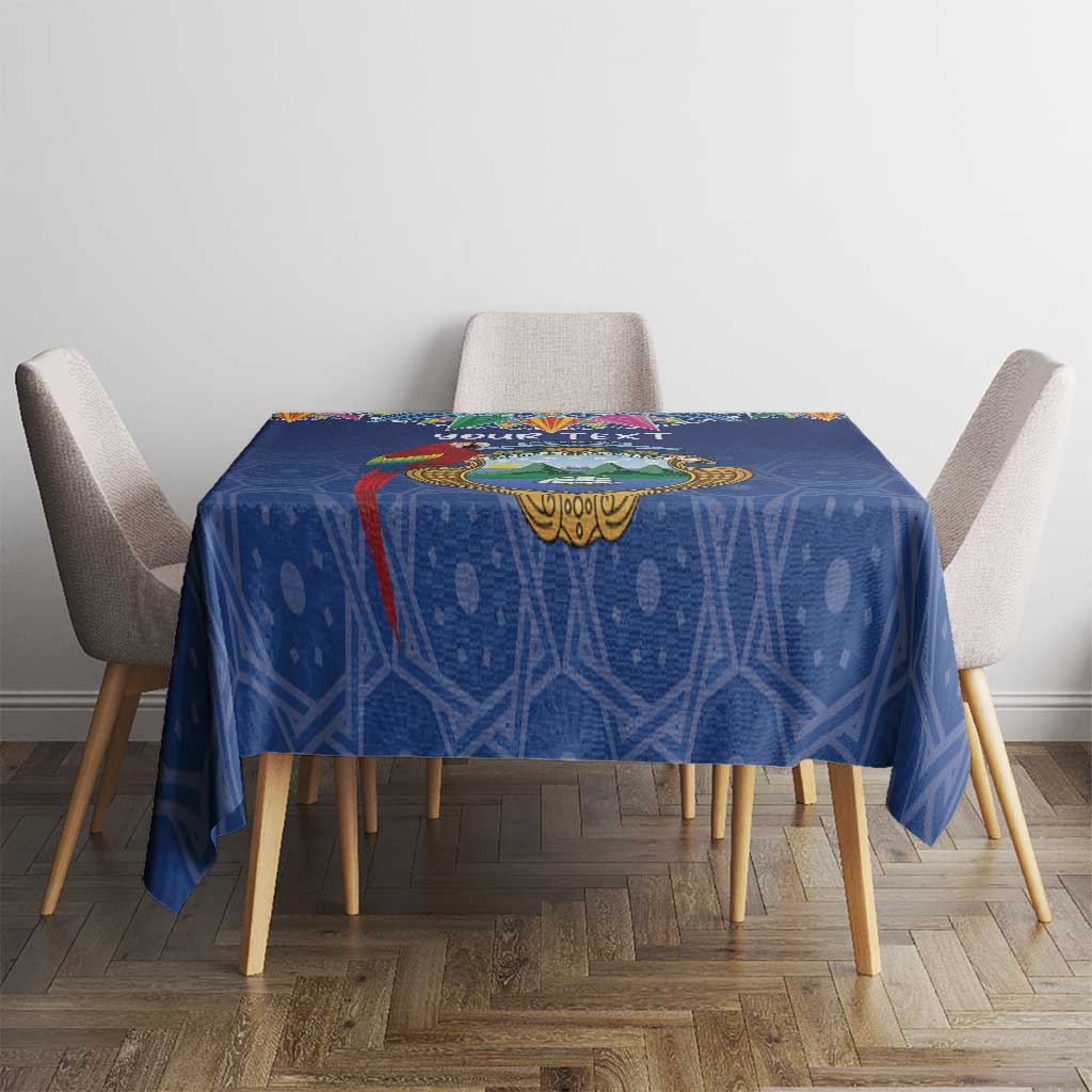 Pura Vida Costa Rica Personalized Tablecloth Oxcart Ornate Inspired - Wonder Print Shop