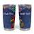 Pura Vida Costa Rica Personalized Tumbler Cup Oxcart Ornate Inspired - Wonder Print Shop