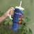 Pura Vida Costa Rica Personalized Tumbler With Handle Oxcart Ornate Inspired - Wonder Print Shop