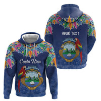 Pura Vida Costa Rica Personalized Zip Hoodie Oxcart Ornate Inspired - Wonder Print Shop