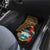 Pura Vida Costa Rica Personalized Car Mats Oxcart Ornate Inspired Gold Pattern - Wonder Print Shop