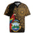 Pura Vida Costa Rica Personalized Rugby Jersey Oxcart Ornate Inspired Gold Pattern - Wonder Print Shop