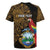 Pura Vida Costa Rica Personalized Rugby Jersey Oxcart Ornate Inspired Gold Pattern - Wonder Print Shop