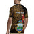 Pura Vida Costa Rica Personalized Rugby Jersey Oxcart Ornate Inspired Gold Pattern - Wonder Print Shop