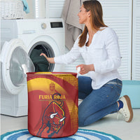 La Furia Roja Campeones del Mundo Laundry Basket Espana El Toro