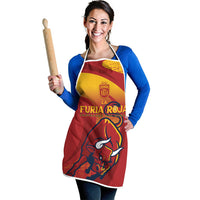 La Furia Roja Campeones del Mundo Apron Espana El Toro