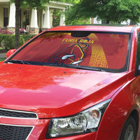 La Furia Roja Campeones del Mundo Auto Sun Shade Espana El Toro