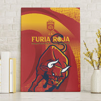 La Furia Roja Campeones del Mundo Canvas Wall Art Espana El Toro