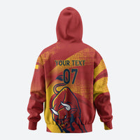 La Furia Roja Custom Campeones del Mundo Hoodie Espana El Toro