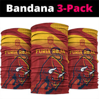 La Furia Roja Campeones del Mundo Neck Gaiter Espana El Toro