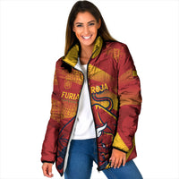 La Furia Roja Custom Campeones del Mundo Padded Jacket Espana El Toro