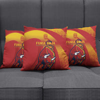 La Furia Roja Campeones del Mundo Pillow Cover Espana El Toro
