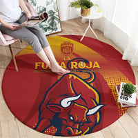 La Furia Roja Campeones del Mundo Round Carpet Espana El Toro