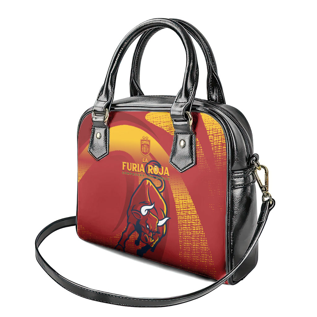 La Furia Roja Campeones del Mundo Shoulder Handbag Espana El Toro